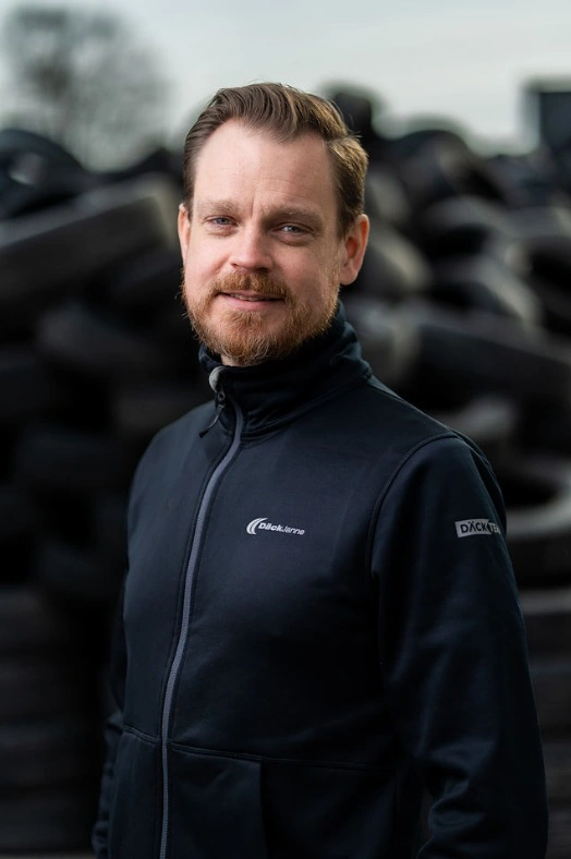 Andreas Israelsson på DäckJanne